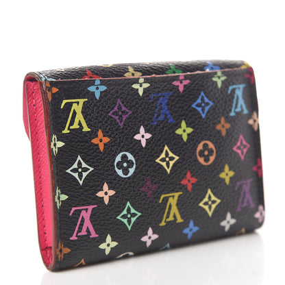 Louis Vuitton Monogram Multicolor Business Card Holder Black Grenade 3 of 7