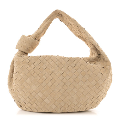 Bottega Veneta Suede Intrecciato Small Jodie Sand 1 of 10
