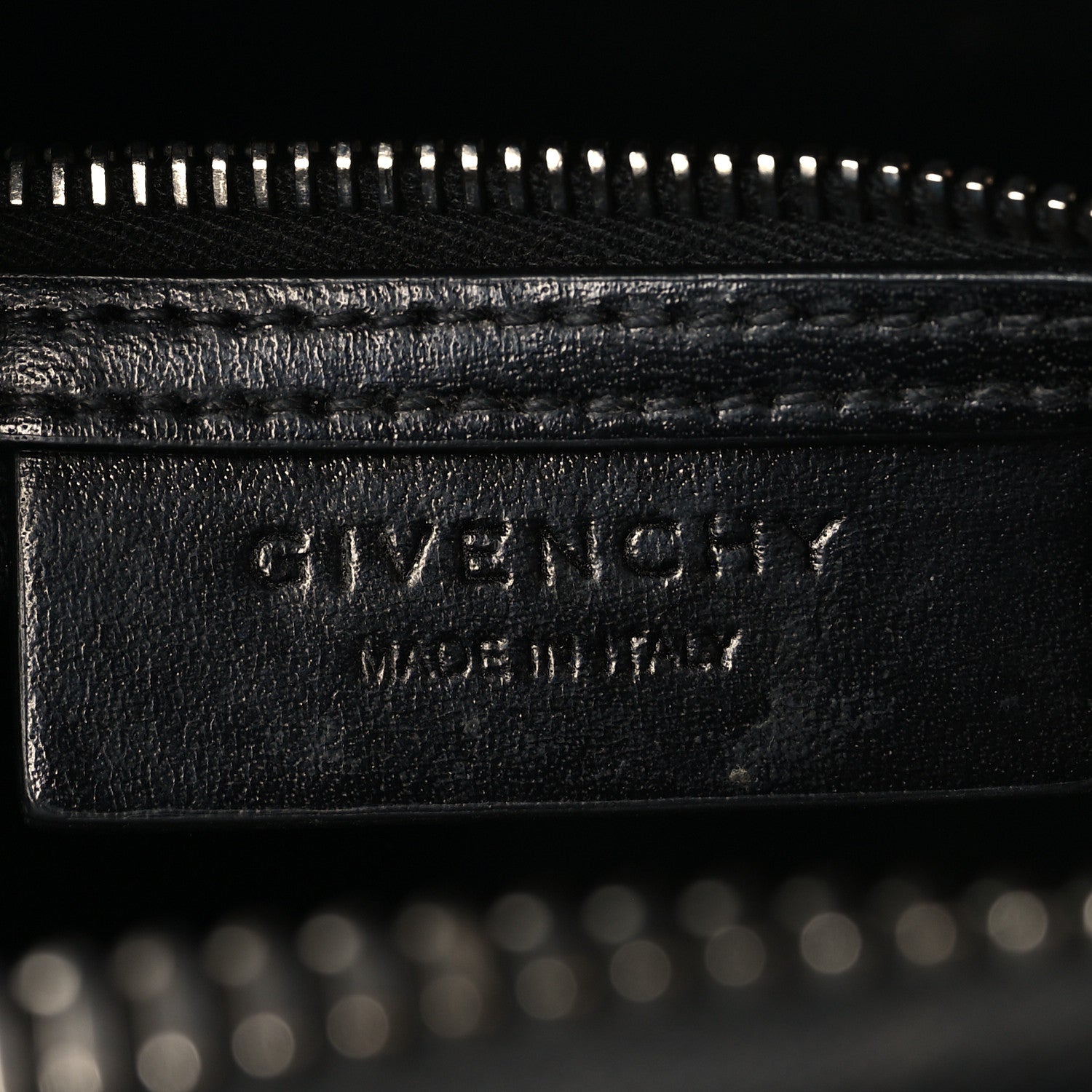 Givenchy Shiny Lord Calfskin Mini Antigona Black 6 of 10