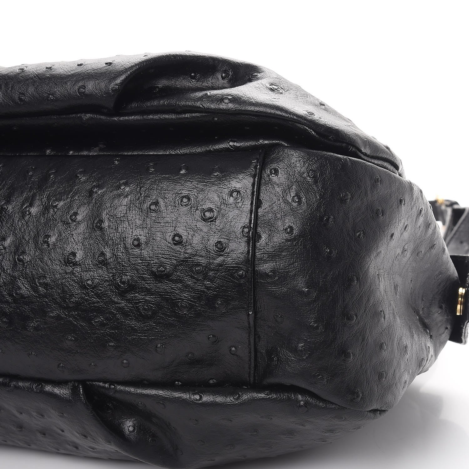 Marc Jacobs MARC by Ostrich Ozzie Nova Satchel Black 8 of 8