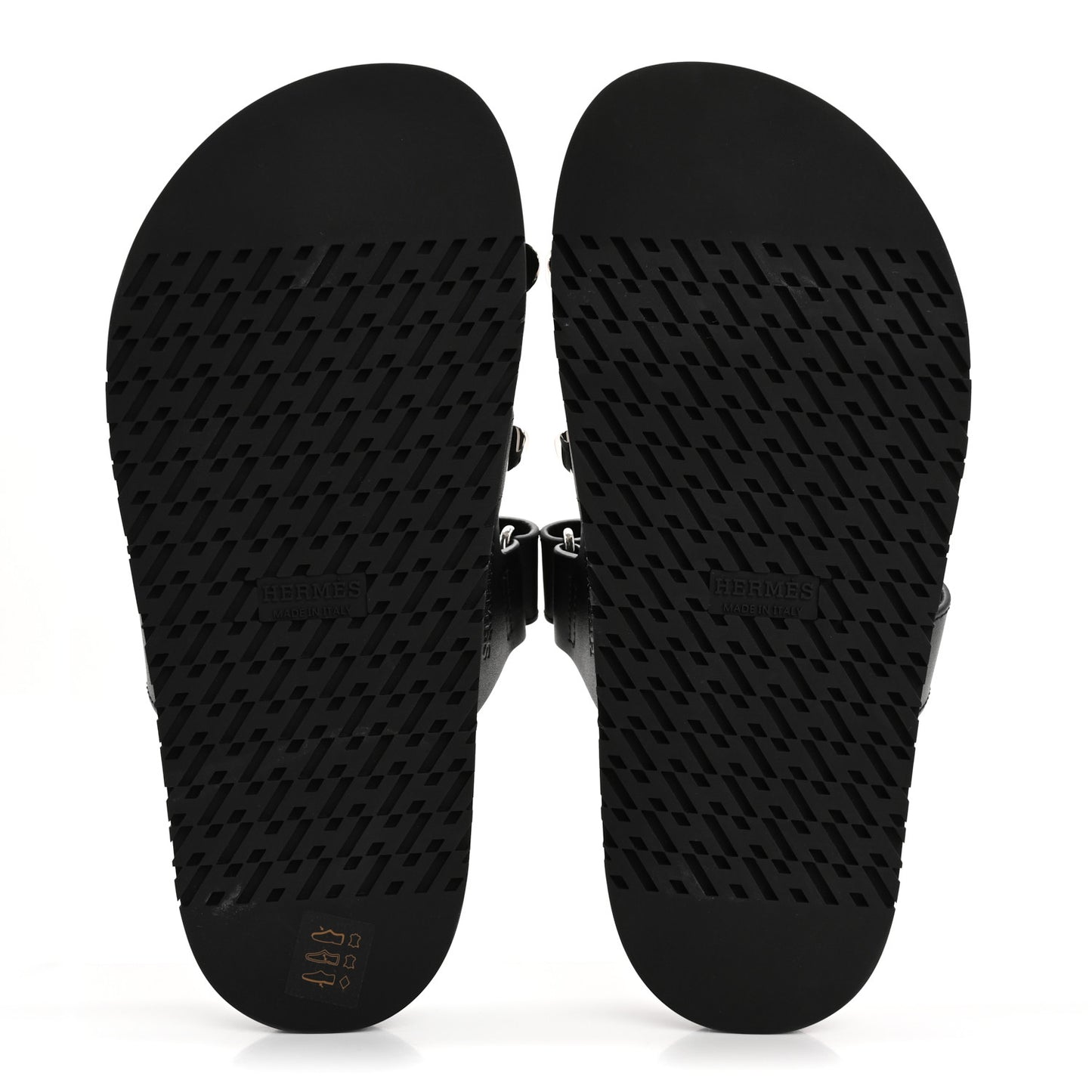Calfskin Medor Studded Womens Chypre Sandals 36 Black