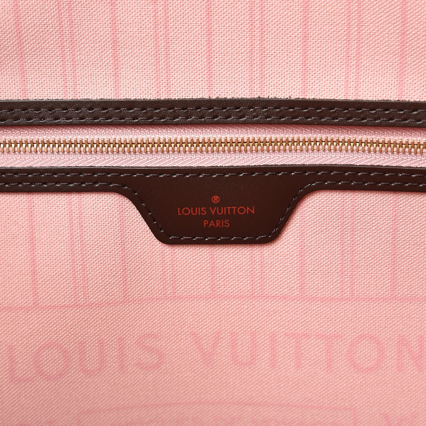 Damier Ebene Neo Neverfull MM Rose Ballerine
