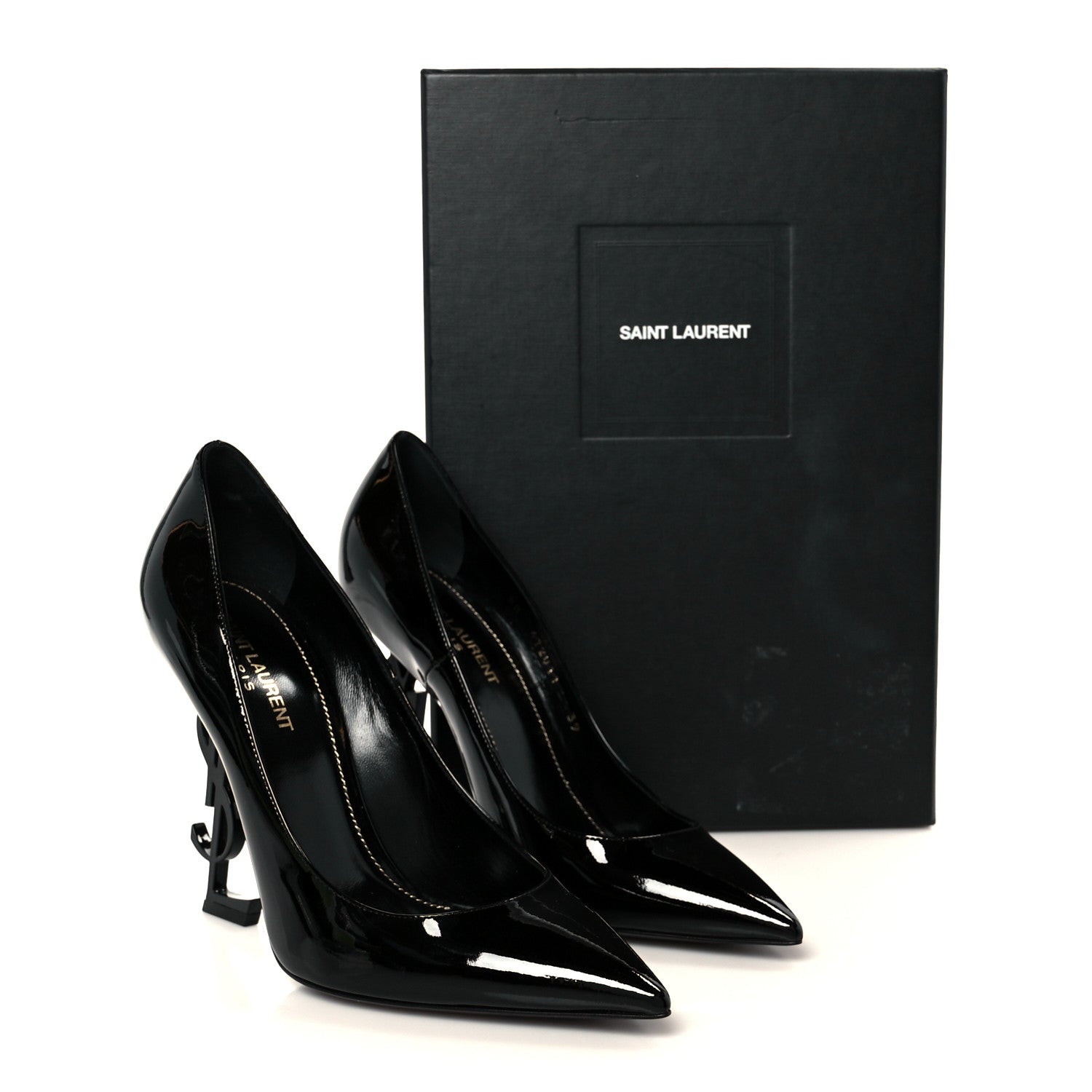 Saint Laurent Patent Opyum 110 Pumps 39 Black 10 of 10