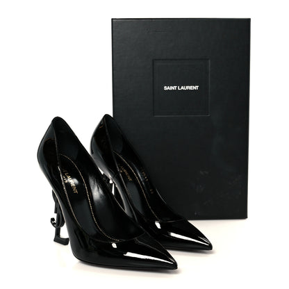 Saint Laurent Patent Opyum 110 Pumps 39 Black 10 of 10