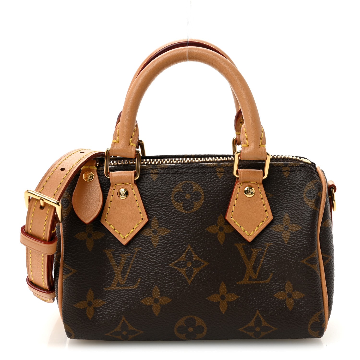 Louis Vuitton Monogram Nano Speedy Bandouliere 1 of 10