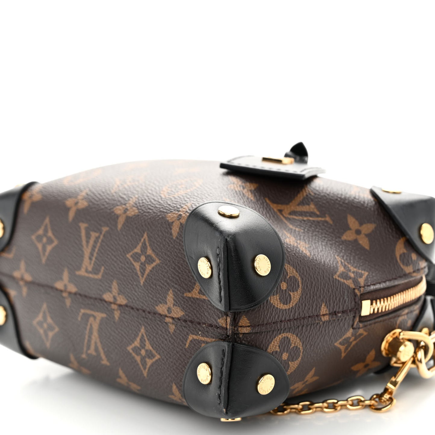 Monogram Petite Malle Souple Black