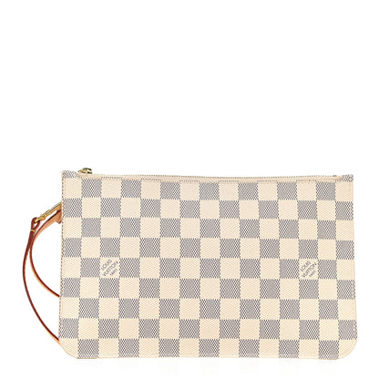 Louis Vuitton Damier Azur Neverfull MM GM Pochette 1 of 10