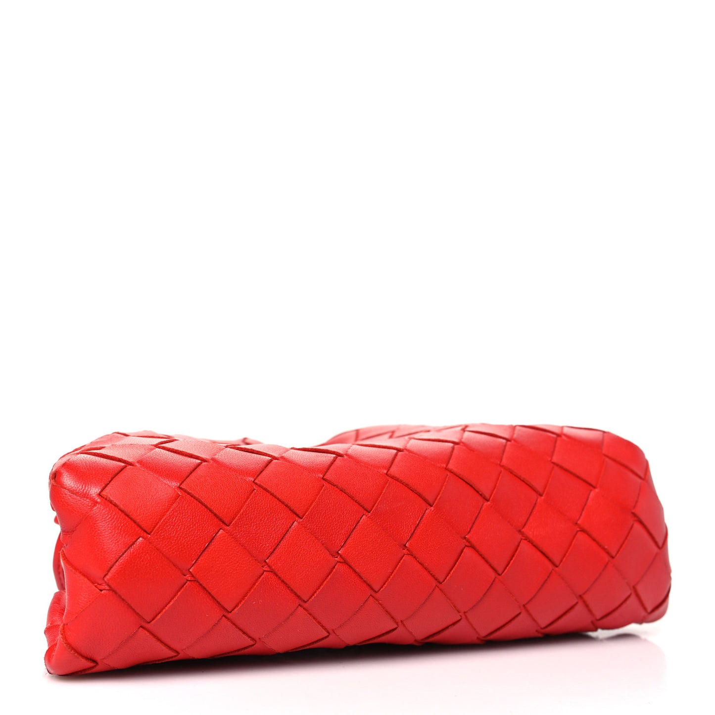 Nappa Intrecciato The Mini Pouch Bright Red