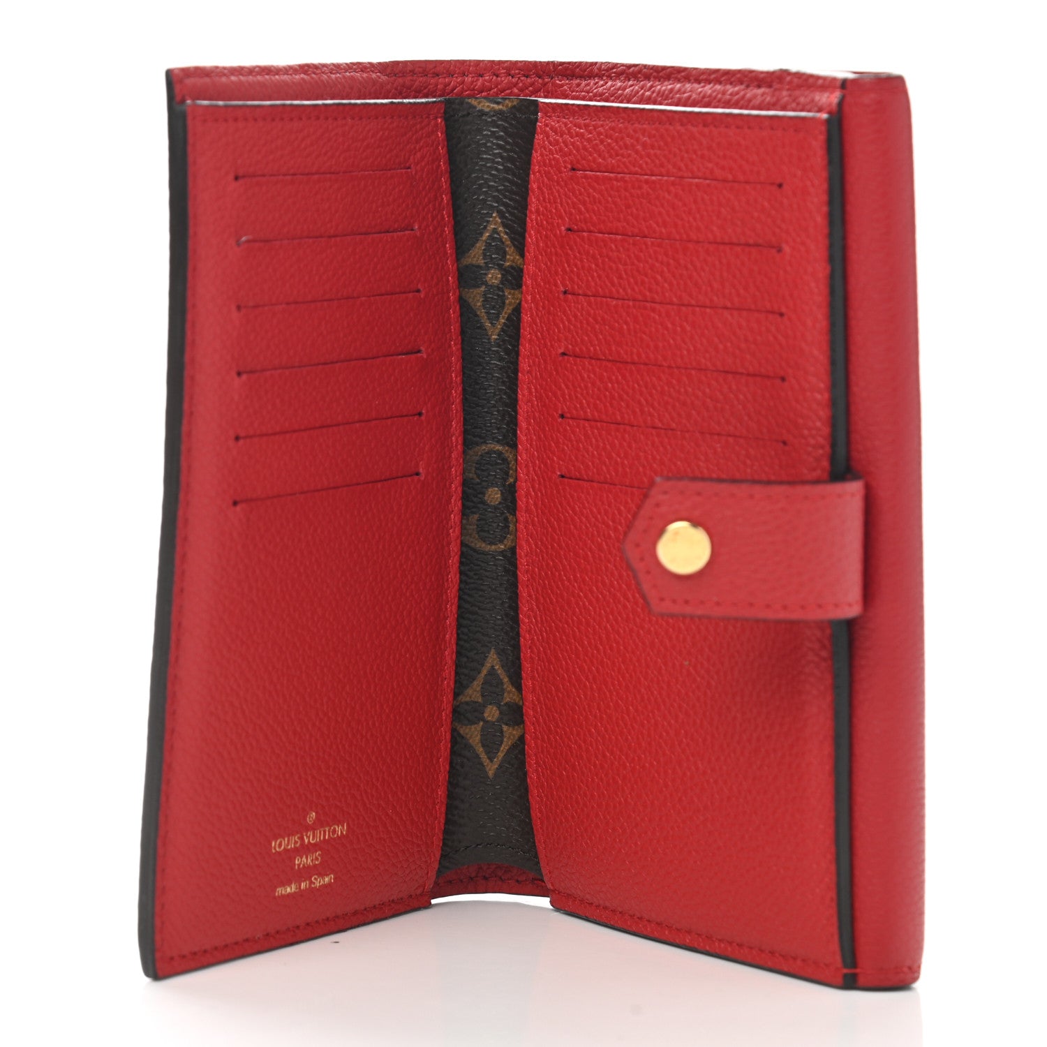 Louis Vuitton Monogram Pallas Compact Wallet Cherry 6 of 8