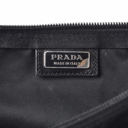 Prada Tessuto Nylon Vela Cosmetic Pouch Black 7 of 10