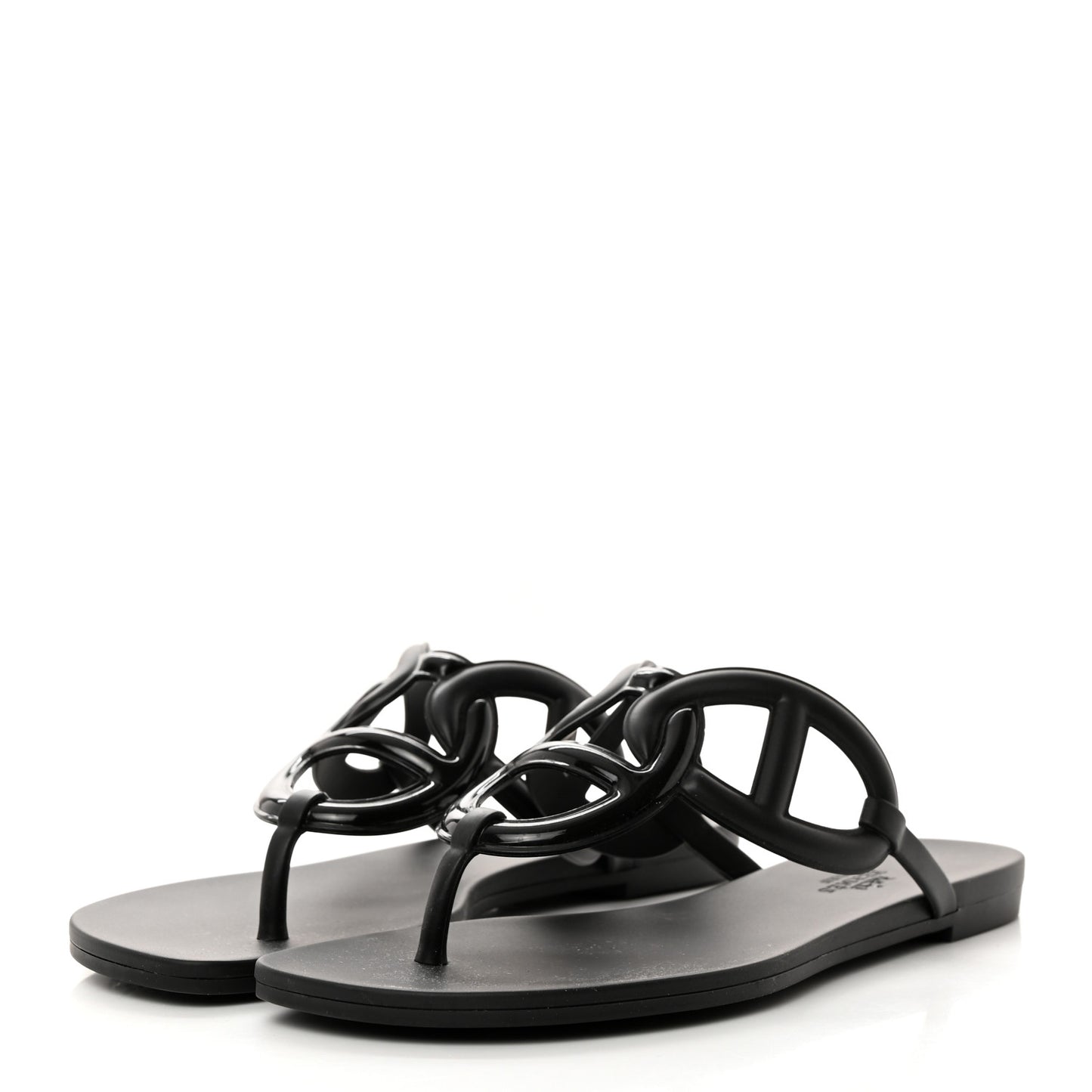 Rubber Womens Egerie Sandals 38 Black