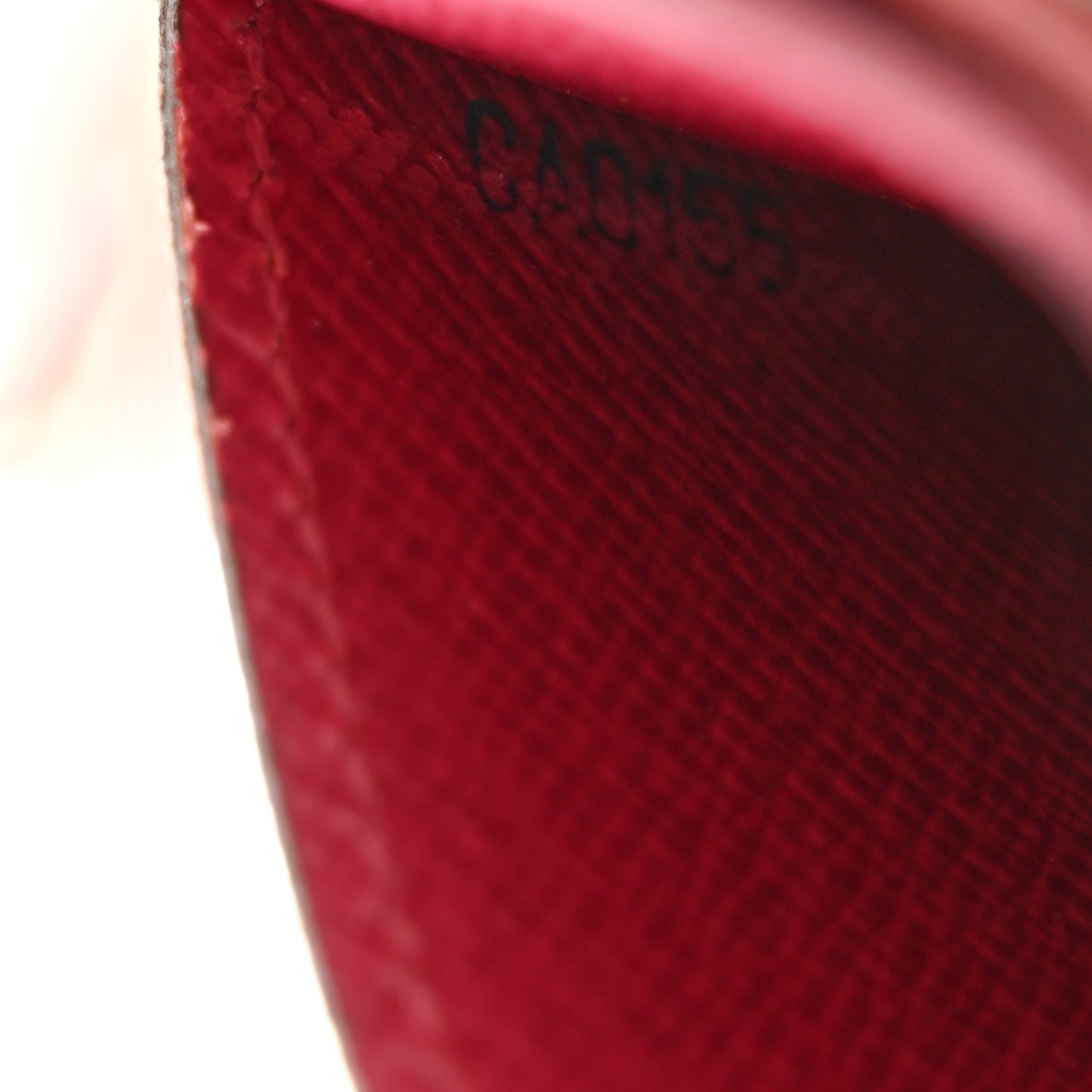 Monogram Card Holder Fuchsia