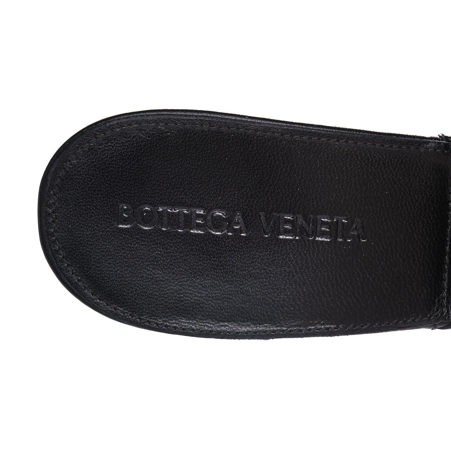 Bottega Veneta Nappa Maxi Intrecciato Lido Mule Sandals 39 Black 6 of 9