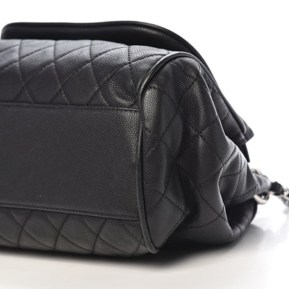 Chanel Caviar Quilted Timeless Accordion Flap Black 9 of 11