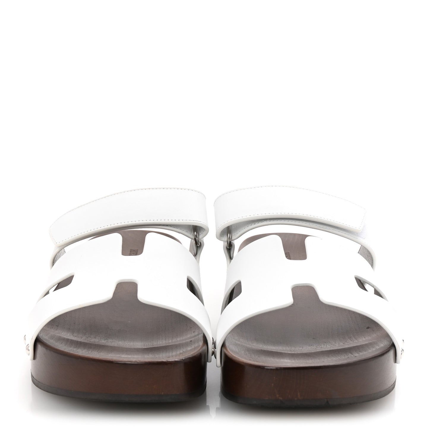 Calfskin Womens Kos Clog 39 White