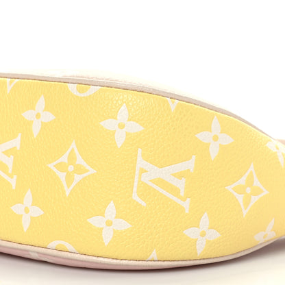 Louis Vuitton Empreinte Monogram Spring in the City Bagatelle NM Pink Beige Yellow 8 of 9