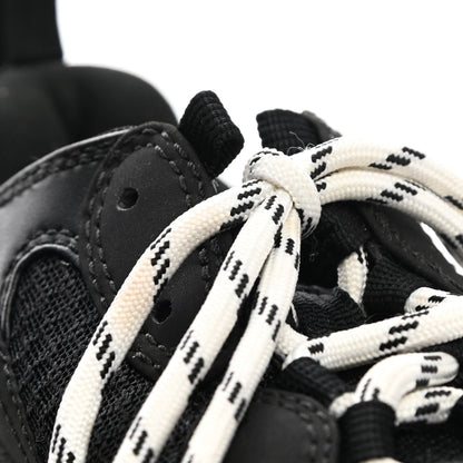 Balenciaga Fabric Mesh Clear Sole Womens Triple S Sneakers 38 Black 9 of 10