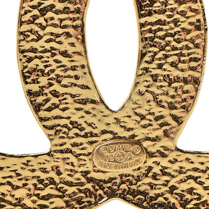 Chanel Pearl CC Brooch Gold 4 of 6