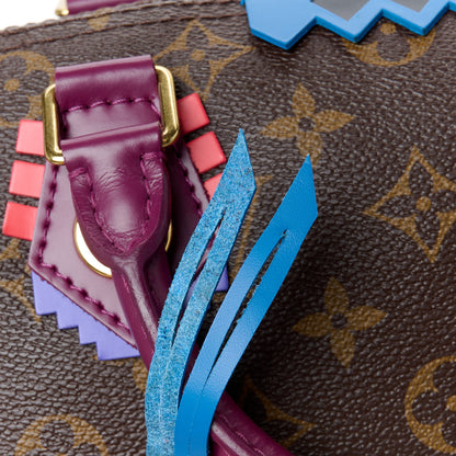 Louis Vuitton Monogram Totem Speedy 30 Magenta 12 of 12