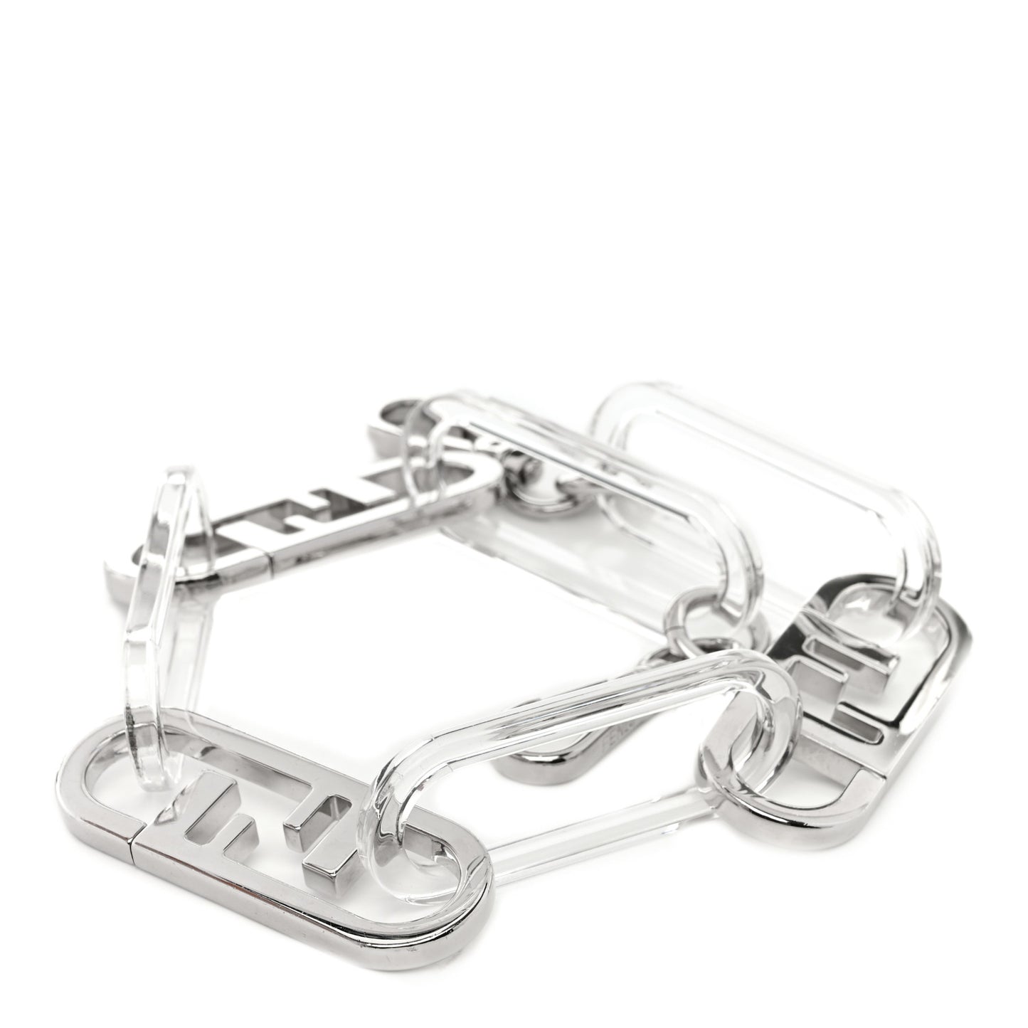 Metal Plexiglass O'Lock Strap You Silver