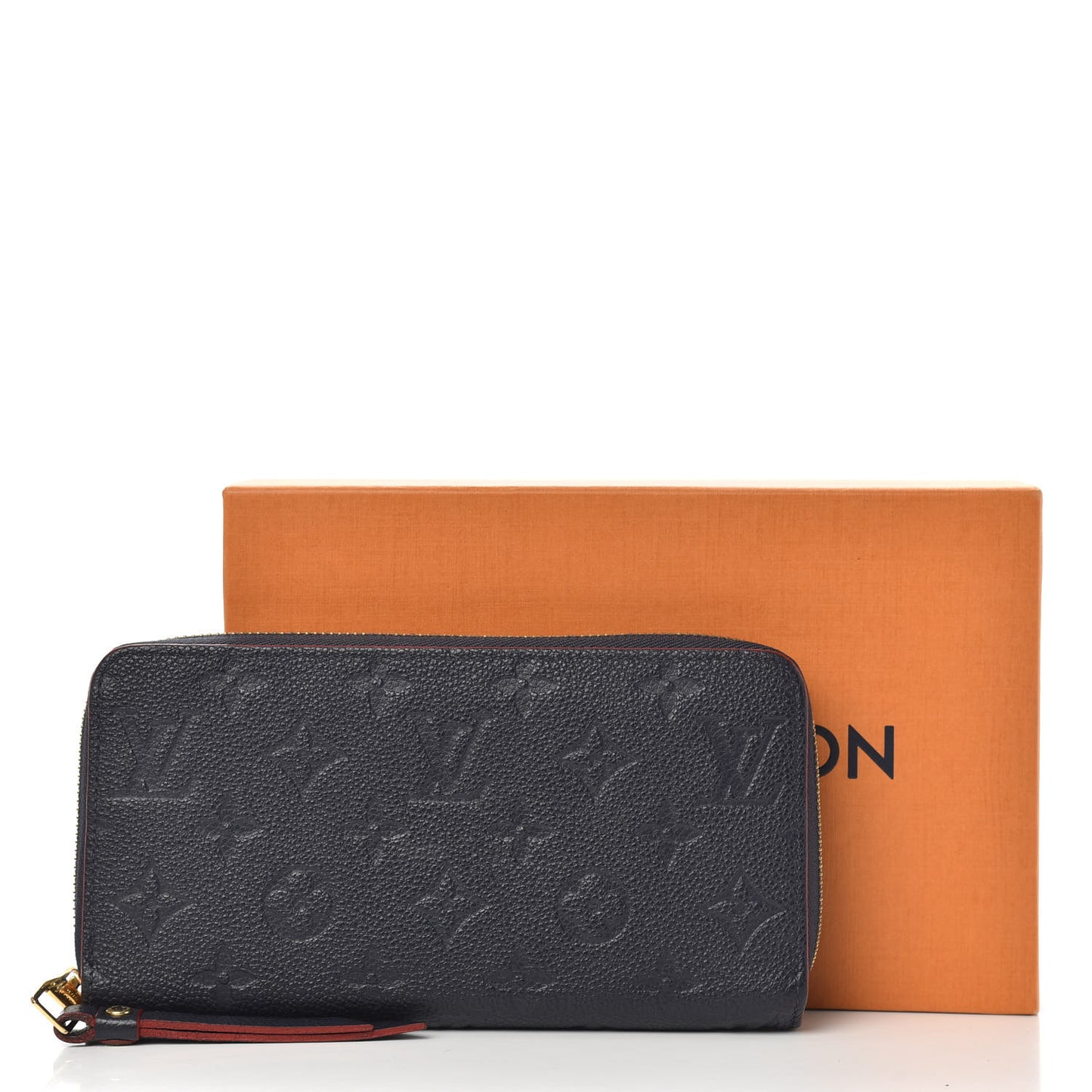 Empreinte Zippy Wallet Marine Rouge