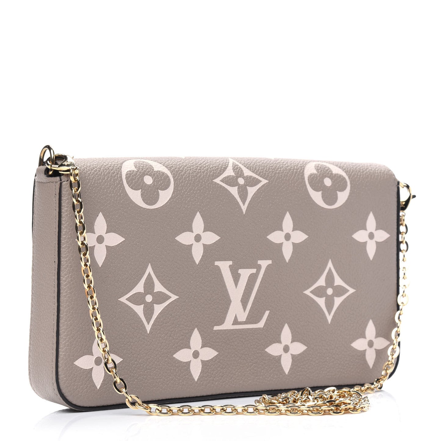 Empreinte Monogram Giant Felicie Pochette Tourterelle Creme