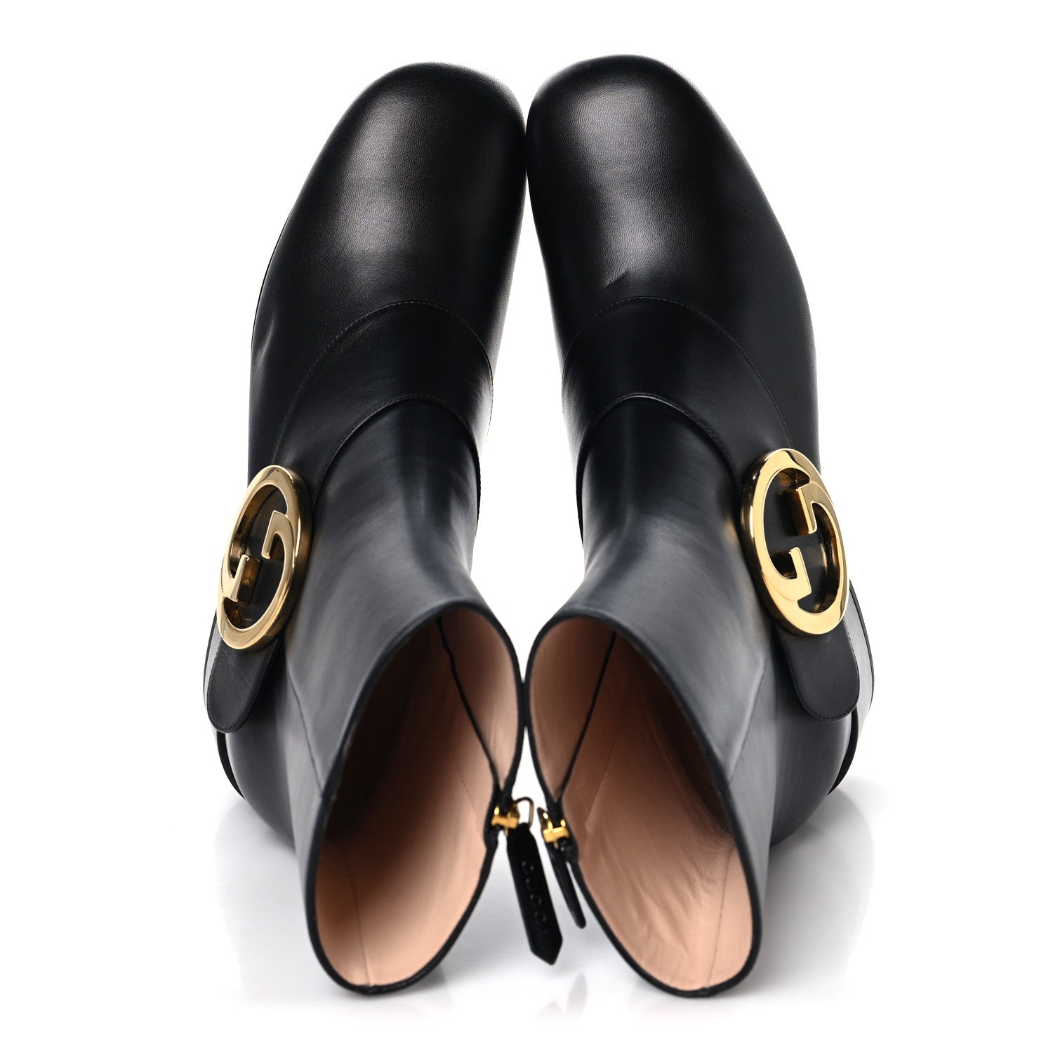 Gucci Malaga Kid GG Blondie 55mm Ankle Boots 40 Black 2 of 10