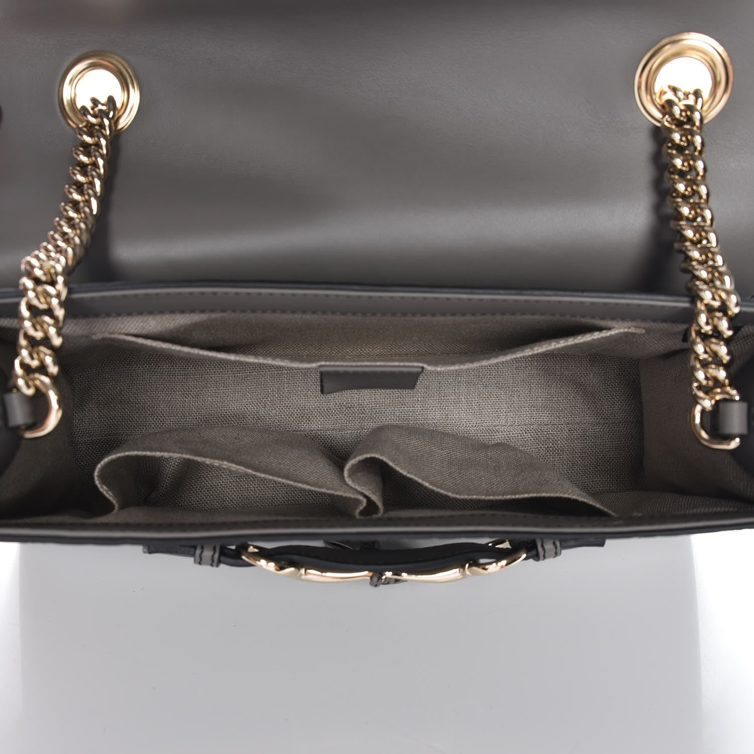 Gucci Soft Microguccissima Medium Emily Chain Shoulder Bag Loess 5 of 7