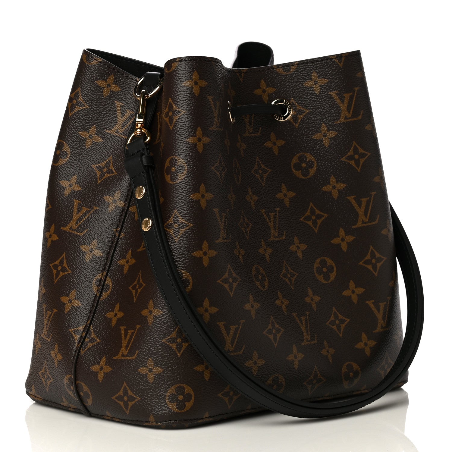 Louis Vuitton Monogram Neonoe MM Black 3 of 8