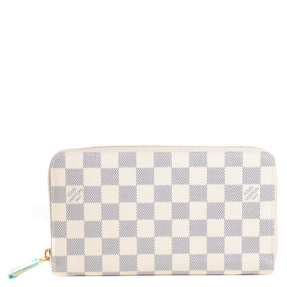 Louis Vuitton Damier Azur Zippy Organizer Wallet 1 of 7