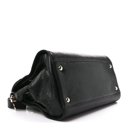 Jimmy Choo Grainy Calfskin Rosalie Satchel Black 4 of 13