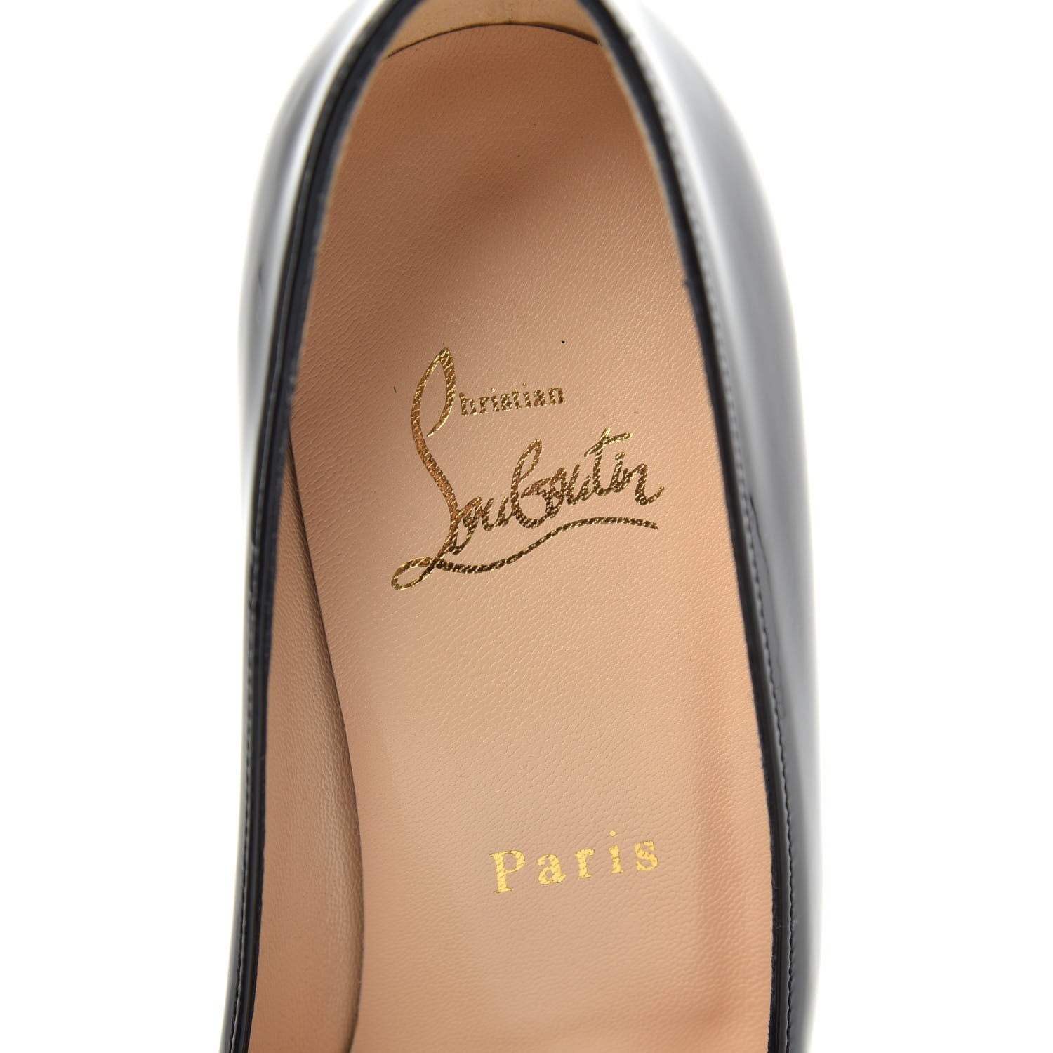 Christian Louboutin Patent New Simple 120 Pumps 37 Black 6 of 8