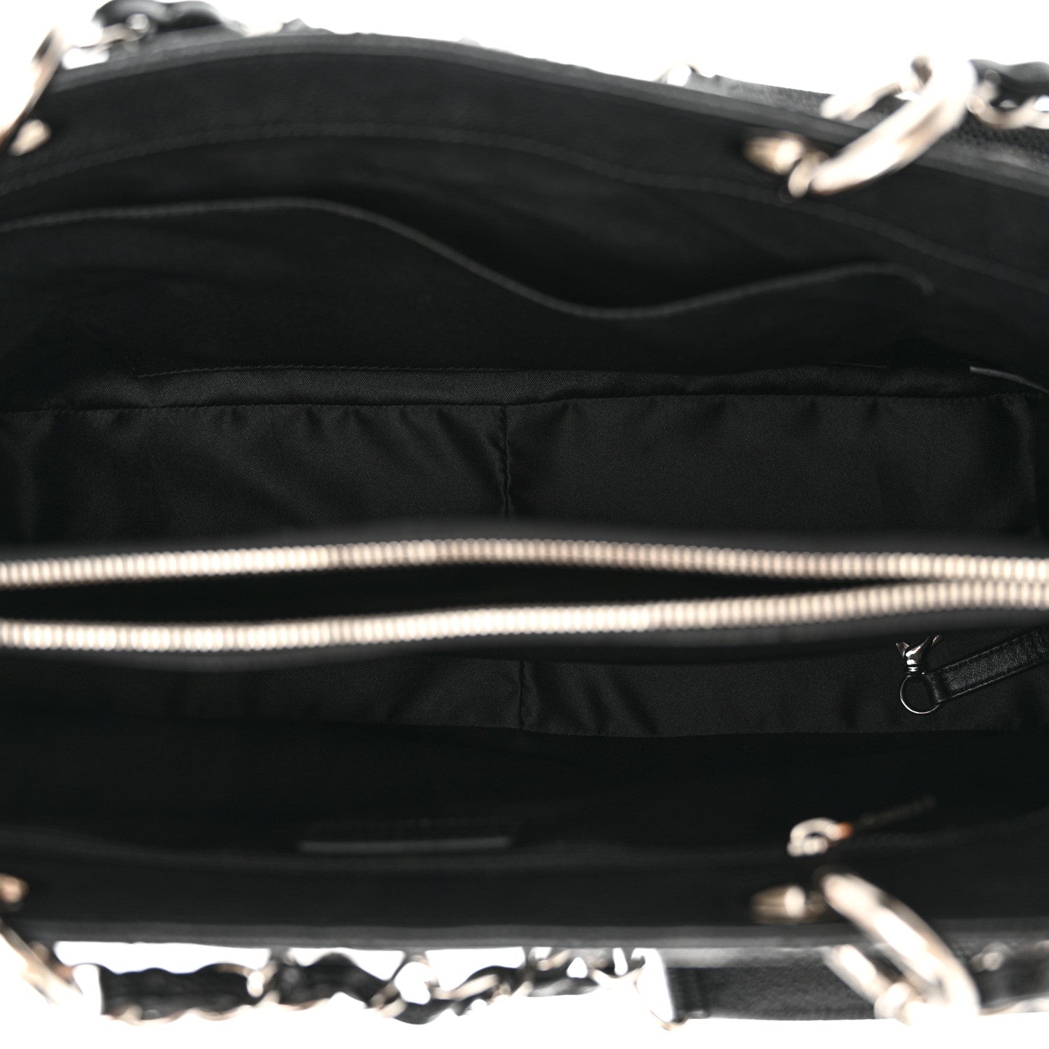 Chanel Caviar Quilted Grand Shopping Tote GST Black 5 of 11