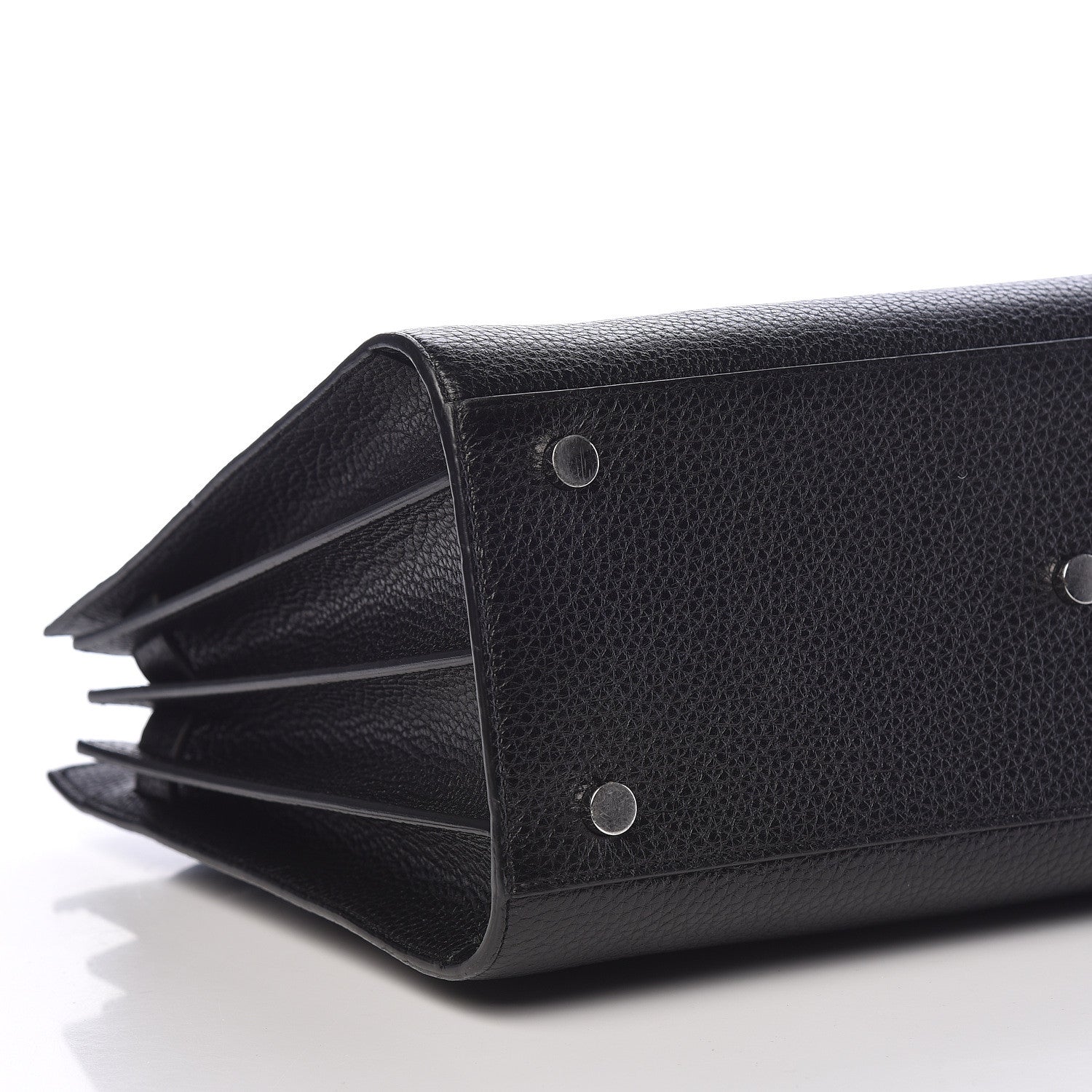 Saint Laurent Grained Calfskin Small Sac De Jour Black 9 of 10