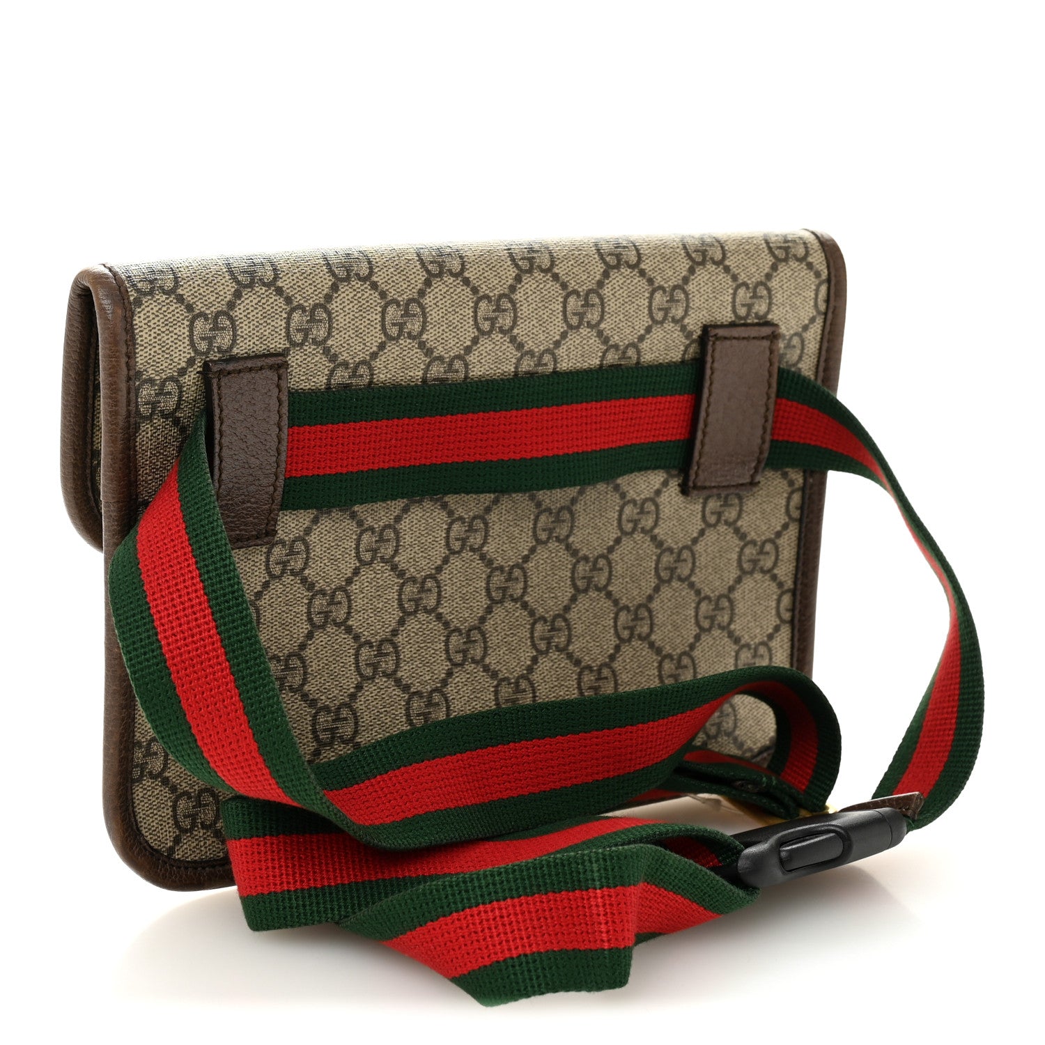 Gucci GG Supreme Monogram Neo Vintage Web Belt Bag Brown 3 of 11