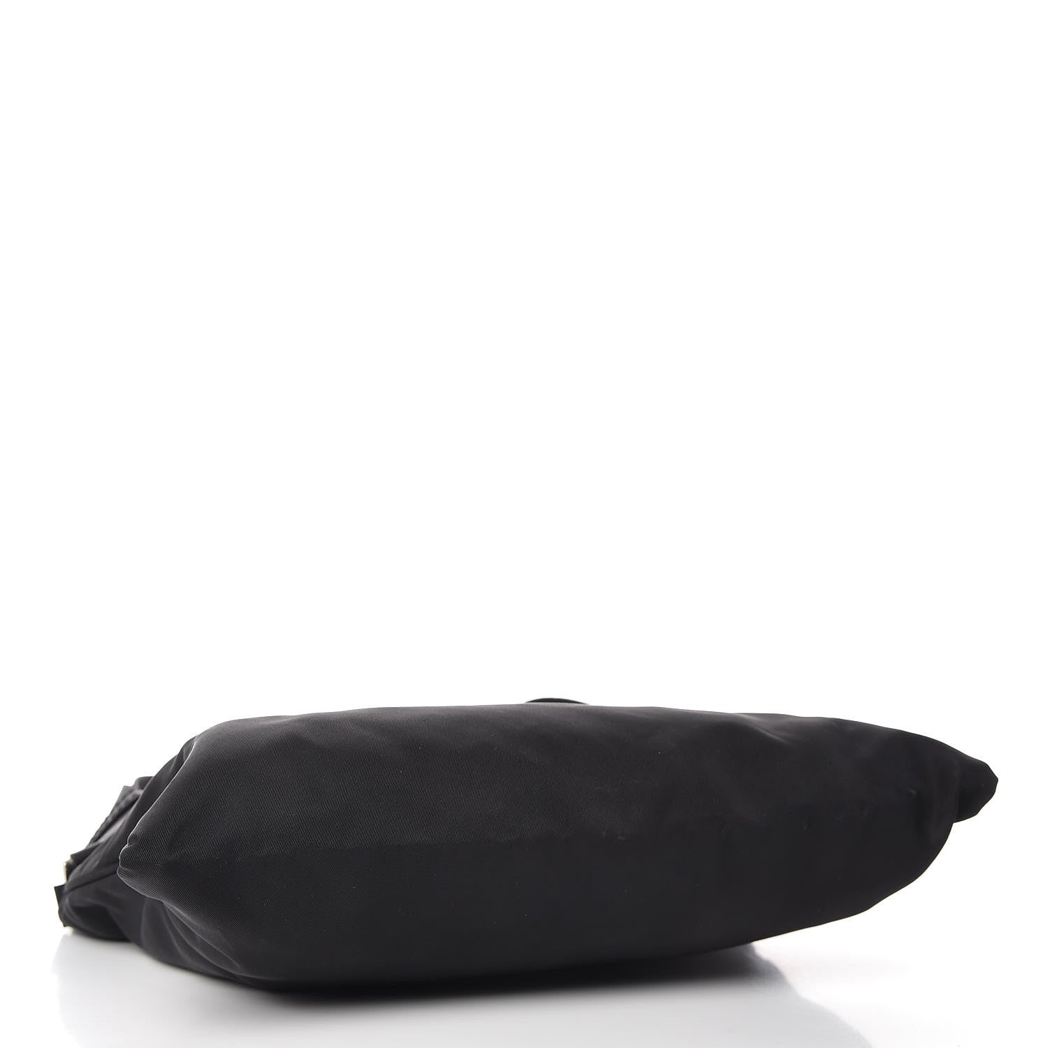Prada Nylon Flat Messenger Bag Black 4 of 11