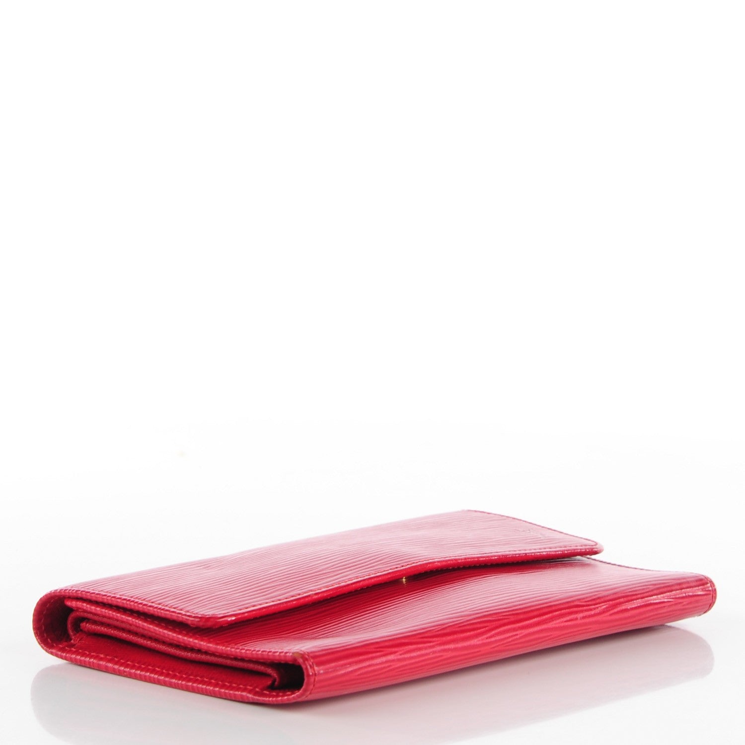 Louis Vuitton Epi Porte Tresor International Wallet Castillan Red 4 of 7