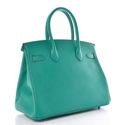 Hermes Epsom Birkin 30 Bleu Paon 3 of 9