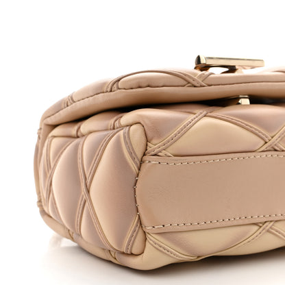 Louis Vuitton Lambskin Malletage Pico GO-14 Beige Pink 8 of 10