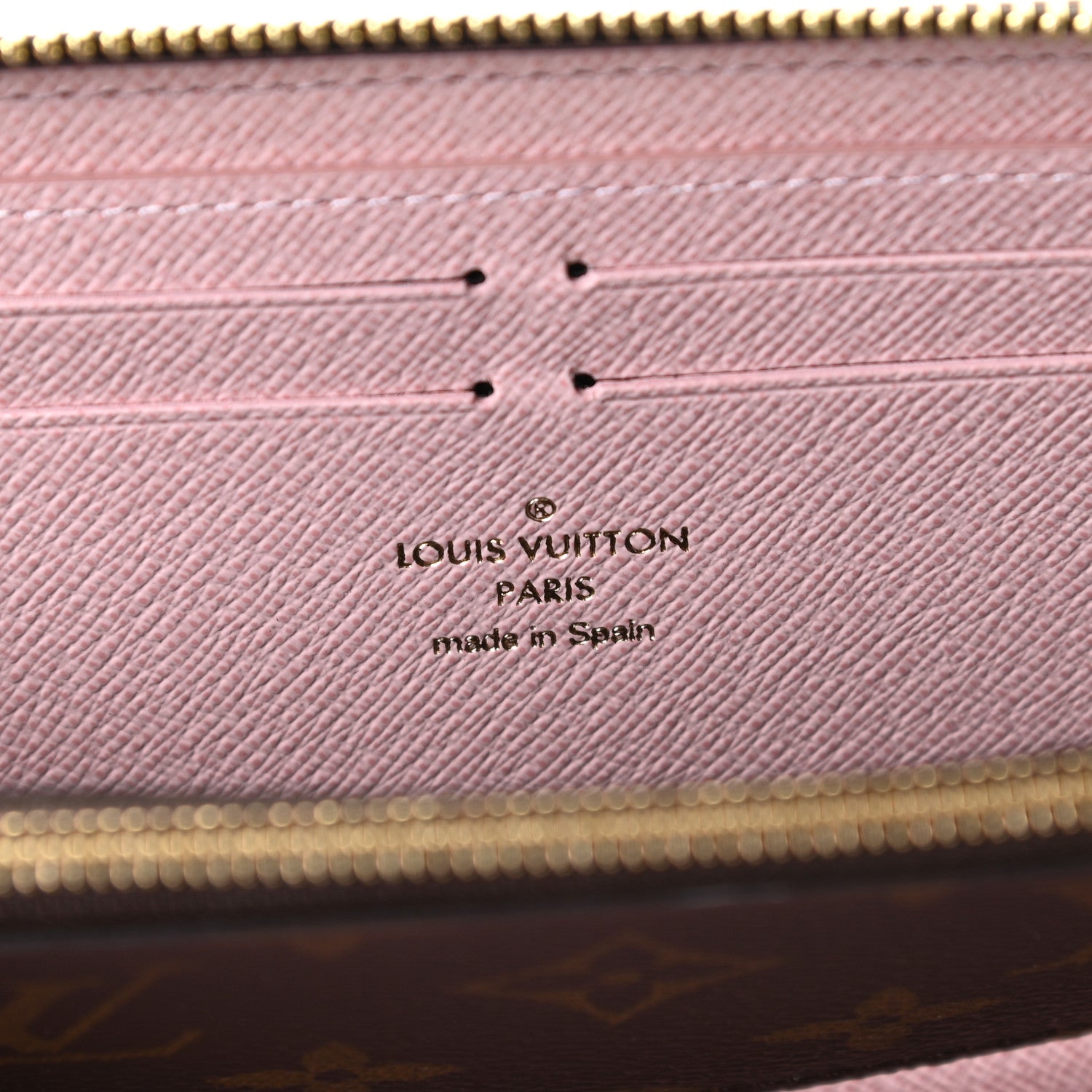 Louis Vuitton Monogram Clemence Wallet Rose Ballerine 6 of 6
