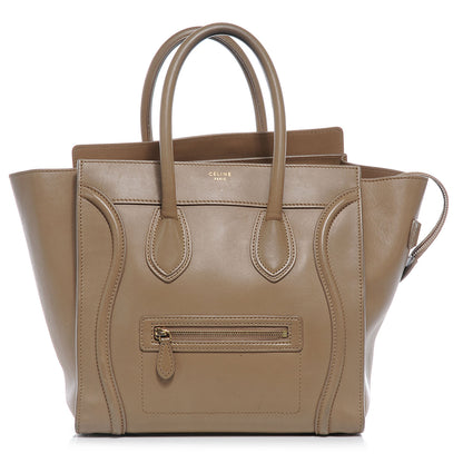 Celine Smooth Calfskin Mini Luggage Camel 1 of 8