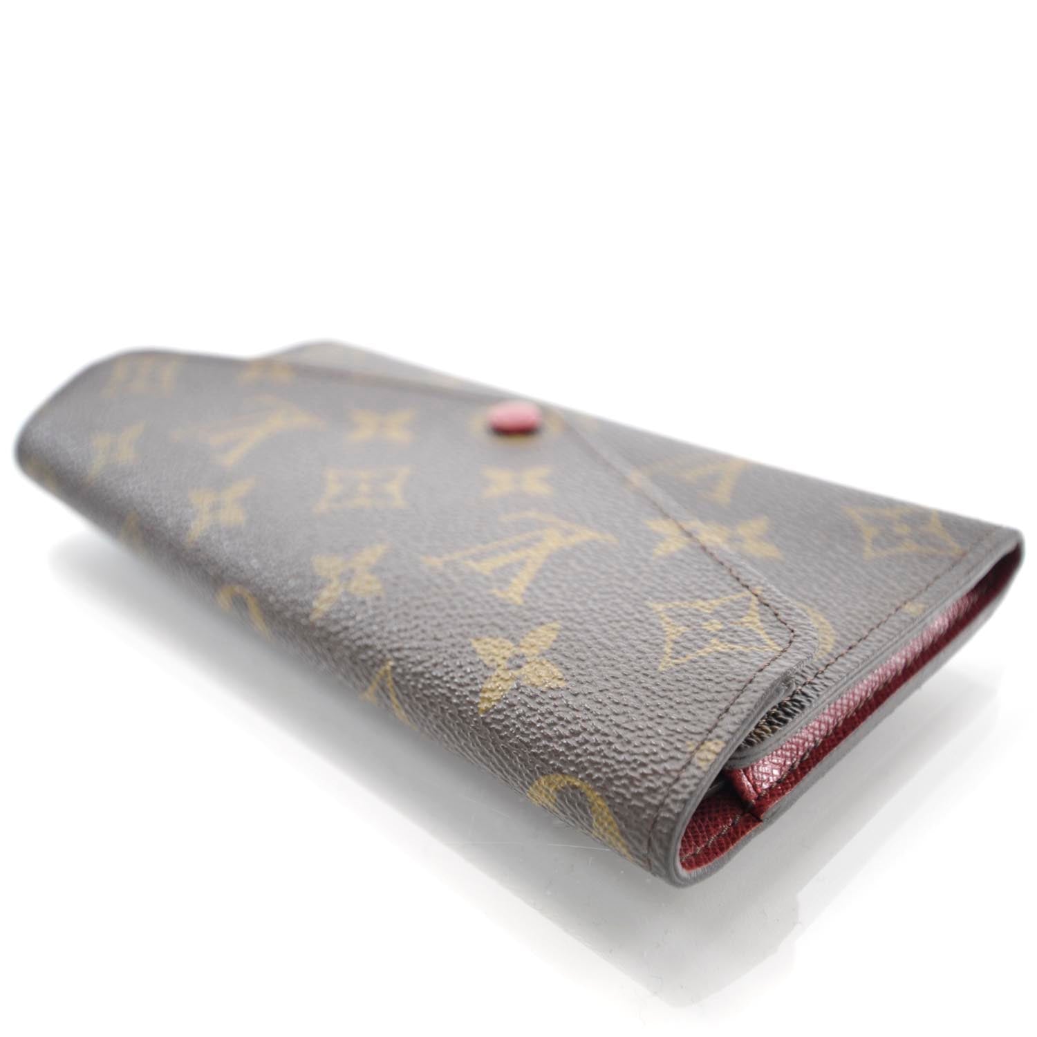 Louis Vuitton Monogram Josephine Wallet Red 4 of 7