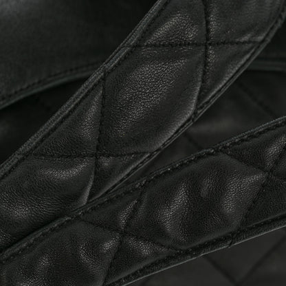 Saint Laurent Lambskin Quilted Maxi Icare Shopping Tote Black 15 of 18