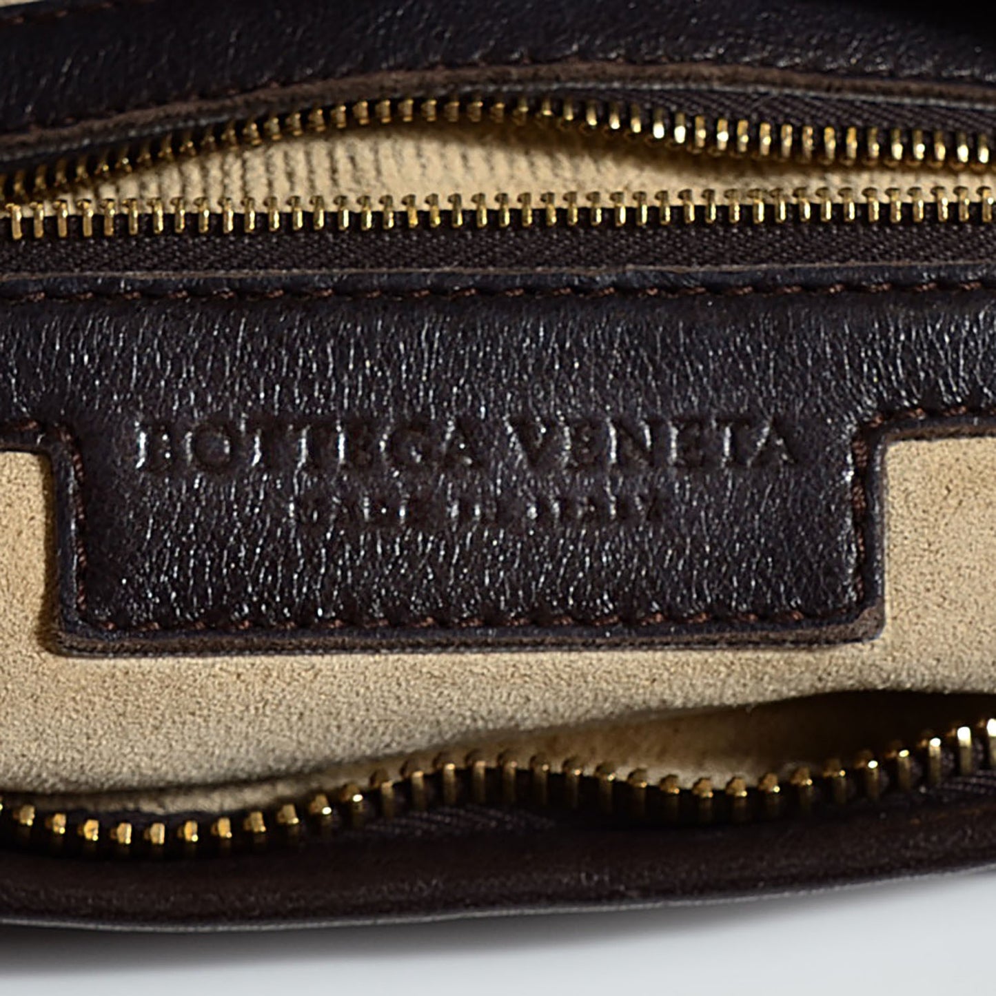 Nappa Intrecciato Medium Veneta Hobo Ebano