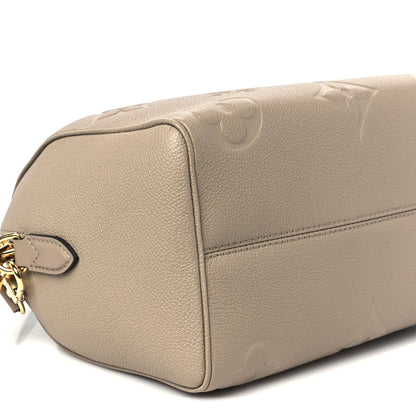 Louis Vuitton Empreinte Monogram Giant Speedy Bandouliere 25 Tourterelle 9 of 10