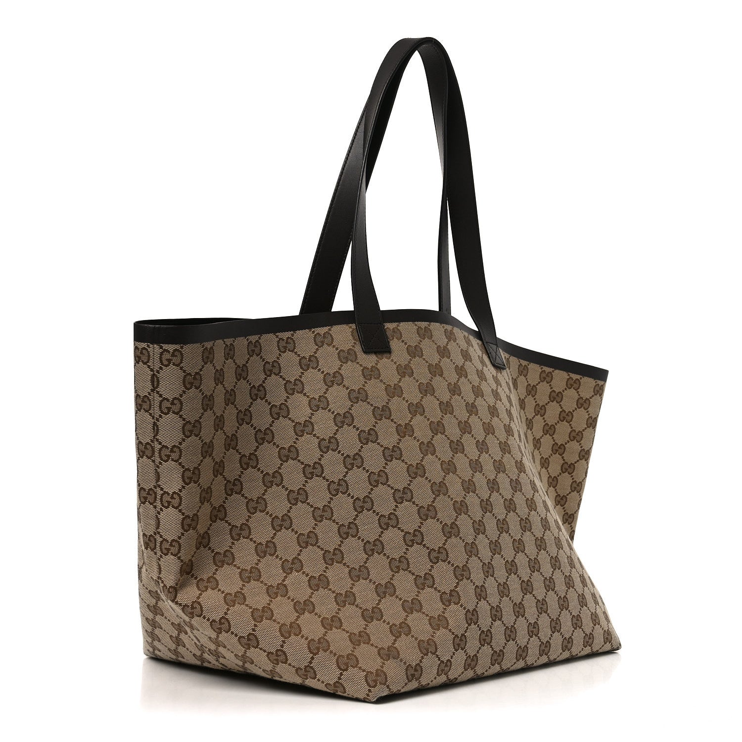 Gucci Monogram Medium Totissima Shopping Tote Beige Ebony 3 of 9