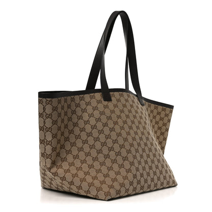 Gucci Monogram Medium Totissima Shopping Tote Beige Ebony 3 of 9