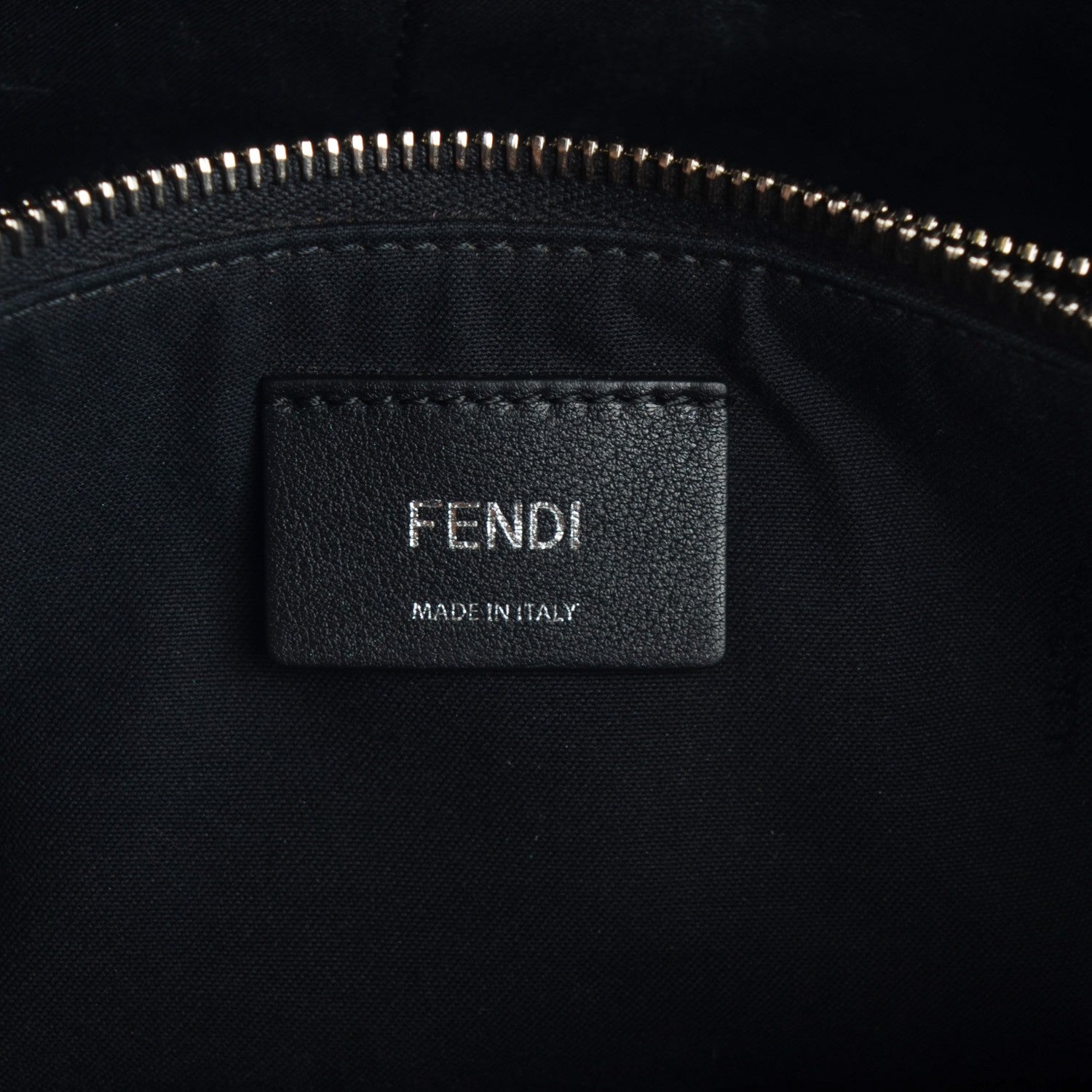 Fendi Vitello Dolce Marquetry Medium By The Way Boston Bag Black Multicolor 6 of 8
