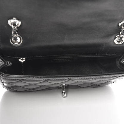 Chanel Patent Quilted Small Coco Shine Flap Black 5 of 8