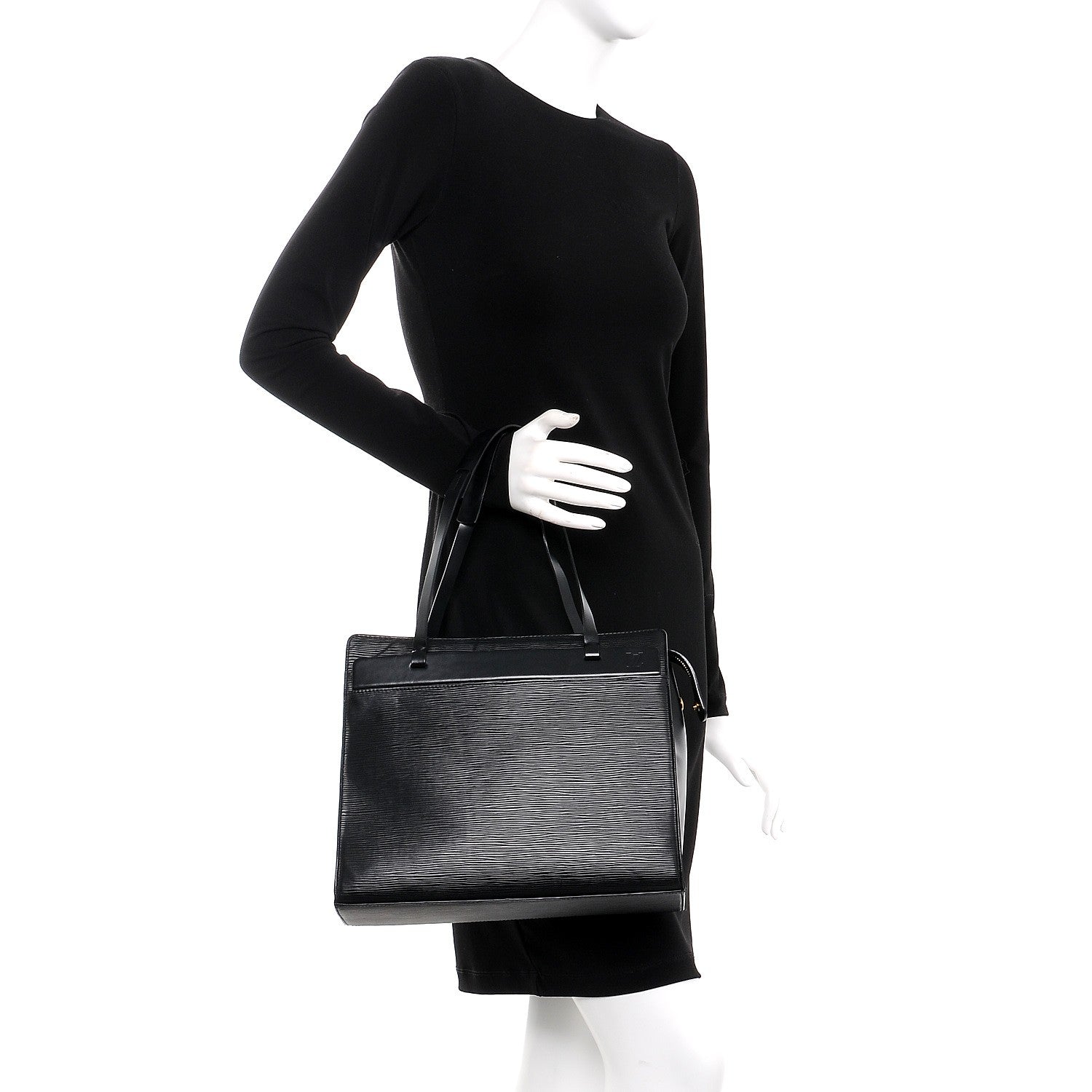 Louis Vuitton Epi Croisette PM Black 2 of 12